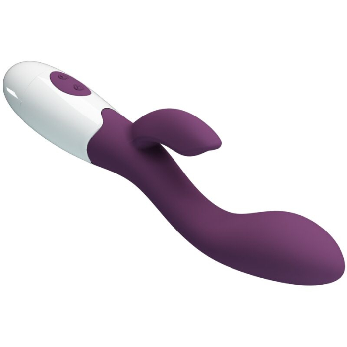 Vibrator G-Spot Pretty Love Brighty, 30 functii de vibratie, mov, 210x70x40mm [6]