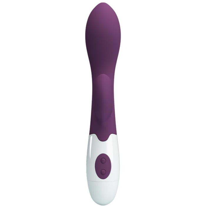 Vibrator G-Spot Pretty Love Brighty, 30 functii de vibratie, mov, 210x70x40mm [2]