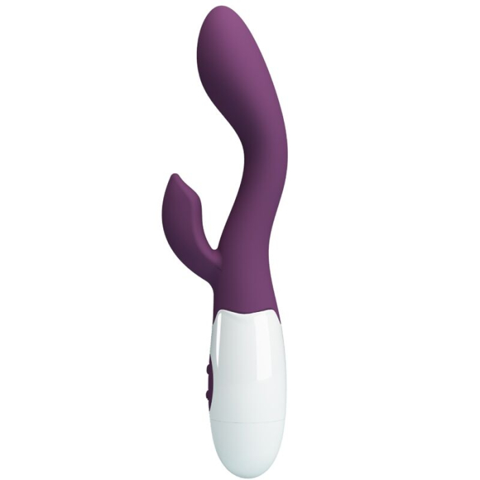 Vibrator G-Spot Pretty Love Brighty, 30 functii de vibratie, mov, 210x70x40mm [3]