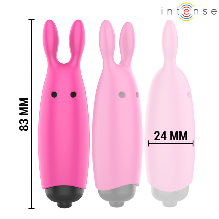 Vibrator Intense cu Vibratii, silicon, control simplu, 8x3cm [3]