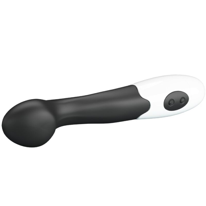Vibrator, Pretty Love, Charles, 30 functii de vibratie, negru, 210x70x40mm [6]