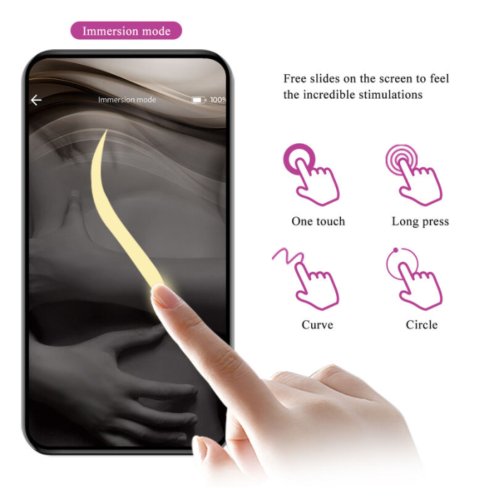 Vibrator Pretty Love Hector, 12 functii de vibratie, 5 functii de electro-stimulare, control prin aplicatie, silicon moale [13]
