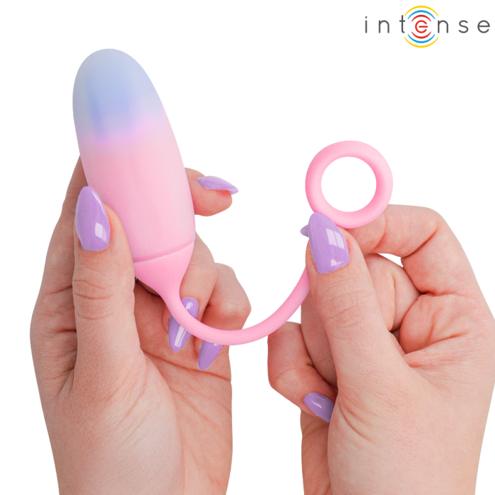 Vibrator Punct G Intense Pamela, 10 Functii, Silicon Medical Premium, Reincarcabil USB, Design Ergonomic Gradient, Mov/Multicolor [2]