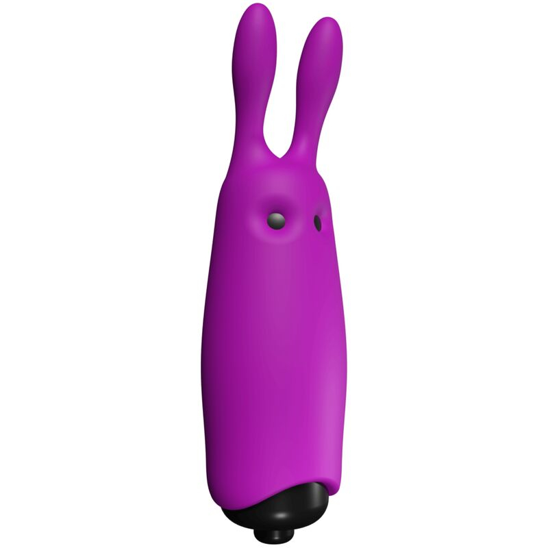 Vibrator Rabbit Lastic Pocket Adrien Lastic, Silicon Medical, 10 Moduri de Vibratie, Stimulare G-Spot si Clitoridiana, Waterproof, USB, Violet [2]