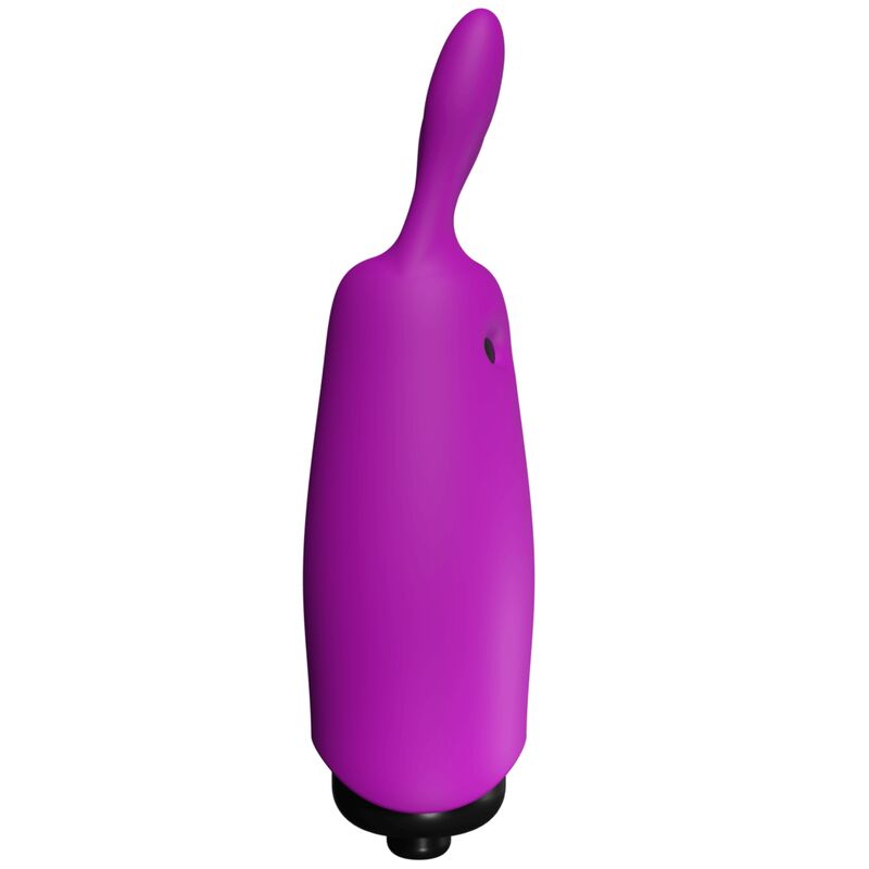 Vibrator Rabbit Lastic Pocket Adrien Lastic, Silicon Medical, 10 Moduri de Vibratie, Stimulare G-Spot si Clitoridiana, Waterproof, USB, Violet [4]