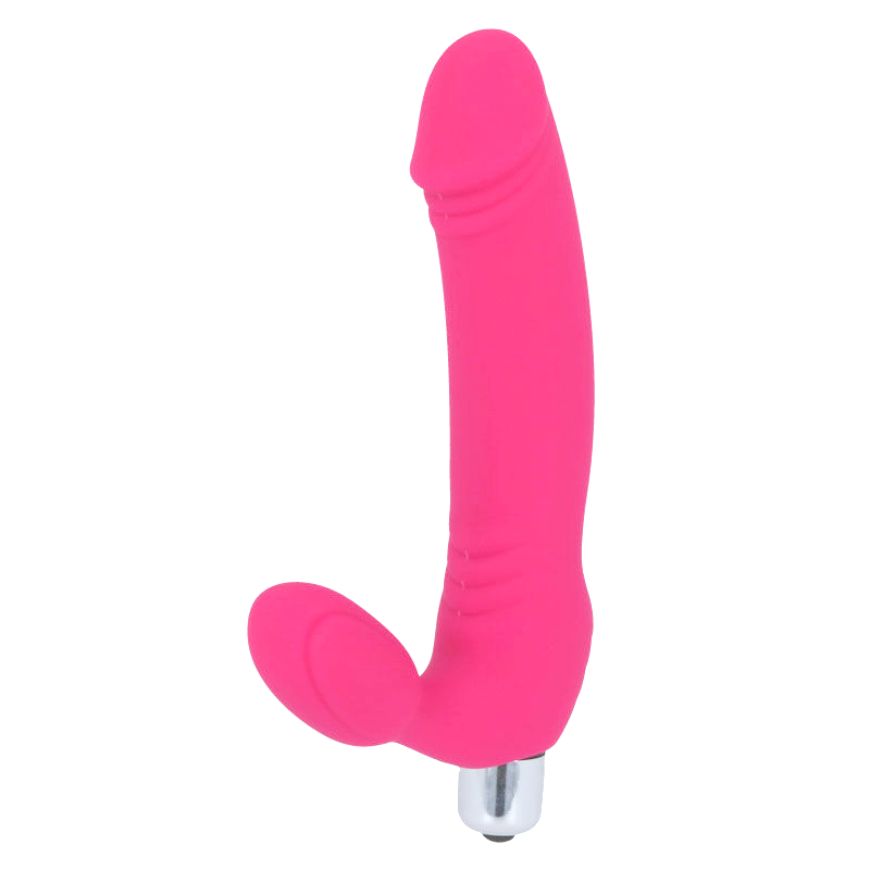 Vibrator rabbit Sugar cu stimulare dublă, 7 moduri de vibrație, silicon moale, 17,5 cm, fucsia [2]