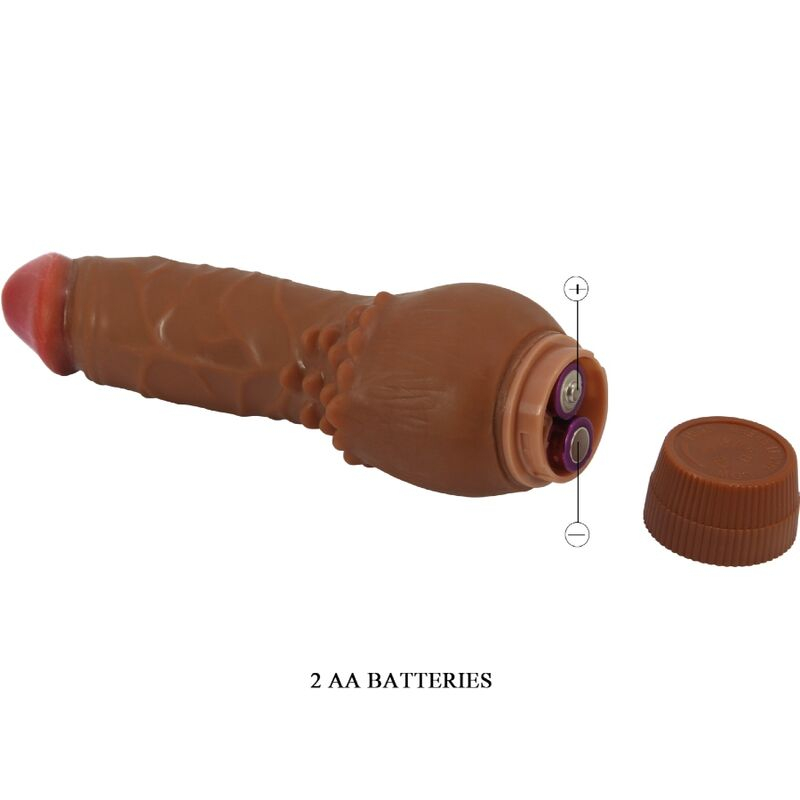 Vibrator realist Baile Barbara 19,5 cm Mulatto [4]