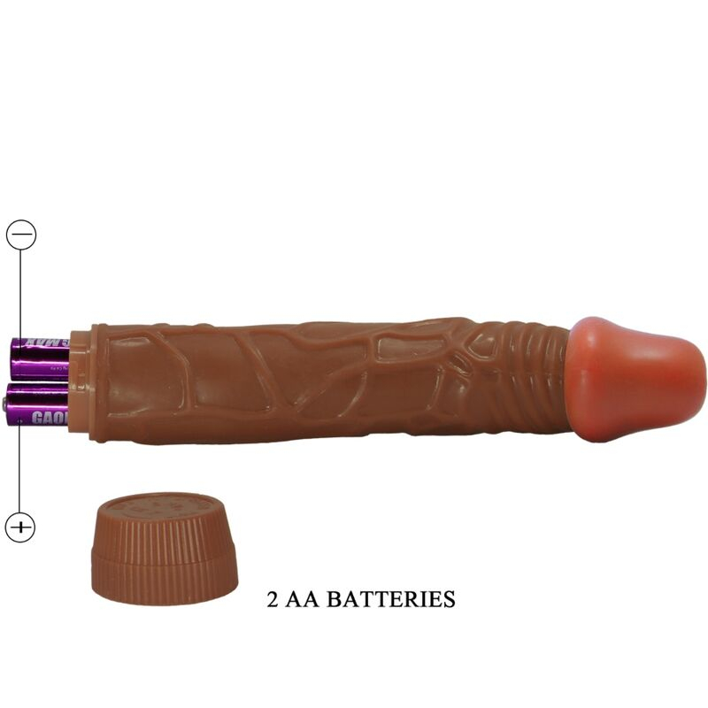 Vibrator realist Baile Bob 22,5 cm Mulatto [3]