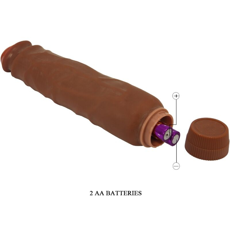 Vibrator realist Baile Jack 26 cm Mulatto [5]