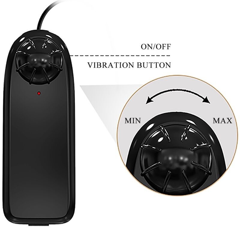 Vibrator realist Baile Bahamut cu telecomandă 21,8 cm [6]