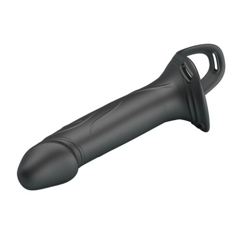 Strap-On Pretty Love Landon cu Extensie pentru Penis și Ham Ajustabil, Negru [4]