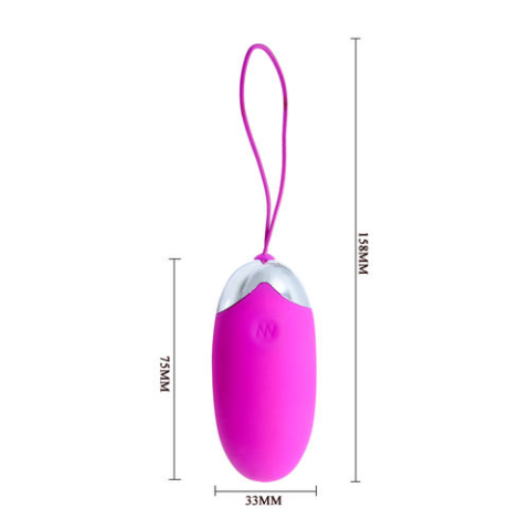 Ou vibrator cu control prin aplicație și Bluetooth, reîncărcabil, roz [4]