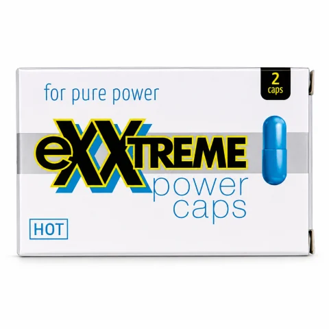 Stimulare - HOT Exxtreme Power Caps Man pentru Bărbați, 2 Capsule