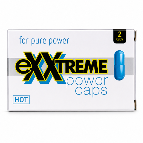Stimulare - HOT Exxtreme Power Caps Man pentru Bărbați, 2 Capsule