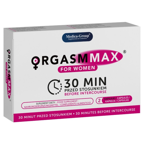 Stimulare - Capsule Medica-Group Orgasm Max pentru Femei, 2 bucăți
