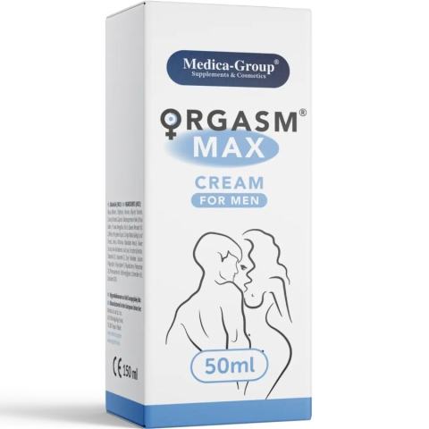 Cremă intimă pentru bărbați, concepută pentru intensificarea senzațiilor și a orgasmului – Medica Group Orgasm Max, 50 ml [1]