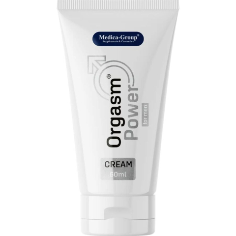 Cremă pentru intensificarea plăcerii și susținerea erecției masculine – Medica Group Orgasm Power, 50 ml [1]