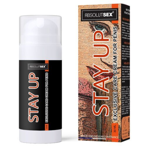 Cremă RUF Stay Up pentru Bărbați, Efect de Întârziere și Răcorire, 30 ml [1]