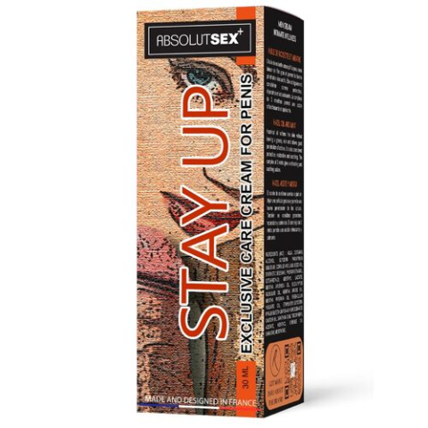 Cremă RUF Stay Up pentru Bărbați, Efect de Întârziere și Răcorire, 30 ml [2]