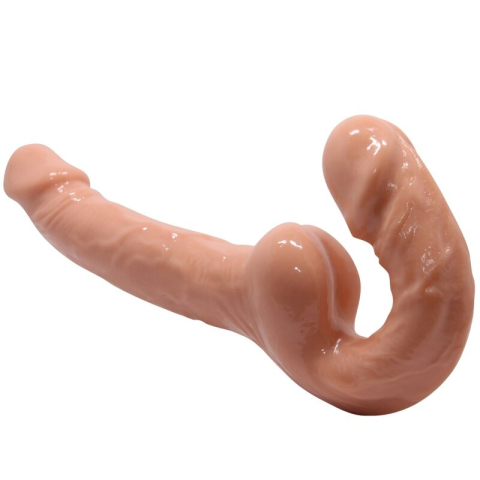 Dildouri - Dildo dublu fără curele Baile Ultra Passionate – flexibil