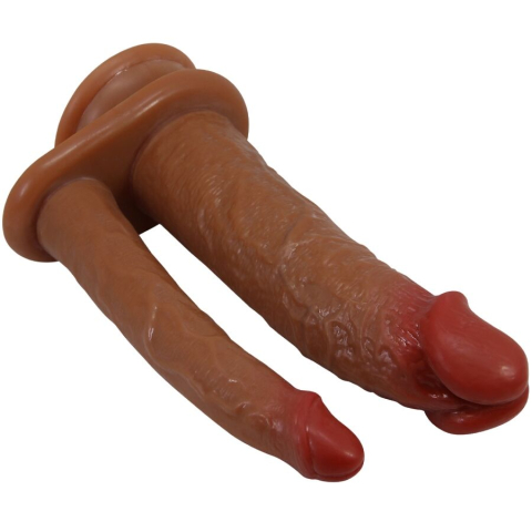 Dildo dublu realist Pretty Love Goran 20 cm [1]