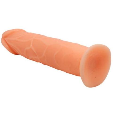 Dildo realist BAILE Vive cu ventuză, 19,8 cm, culoarea pielii [4]