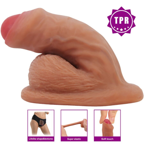 Dildo ultra-realist cu ventuză Pretty Love Warnell 9,5 cm [4]
