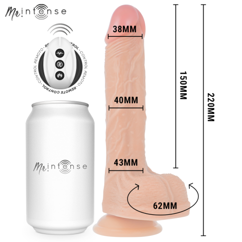 Dildo realist automat Mr. Intense Brosnan 22 cm [2]