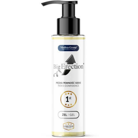 Gel Big Erection pentru Erecție Mai Fermă și Creșterea Sensibilității, 150 ml [1]