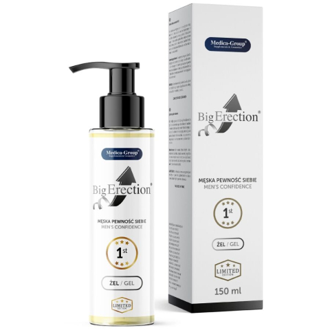 Gel Big Erection pentru Erecție Mai Fermă și Creșterea Sensibilității, 150 ml