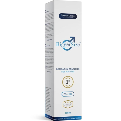 Gel Bigger Size pentru Bărbați, Efect de Volum și Susținerea Erecției, 150 ml [2]