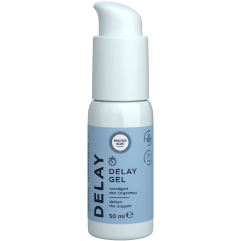 Gel Delay MISTER SIZE pentru Bărbați, Efect de Întârziere și Răcorire, 50 ml [1]