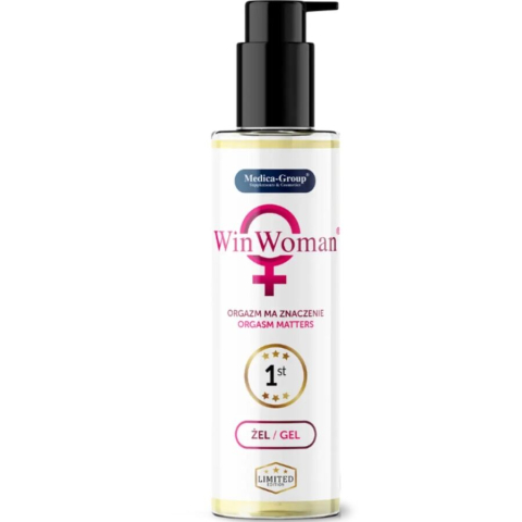 Gel Intim Medica-Group Win Woman pentru Femei, Stimulare și Hidratare, 150 ml