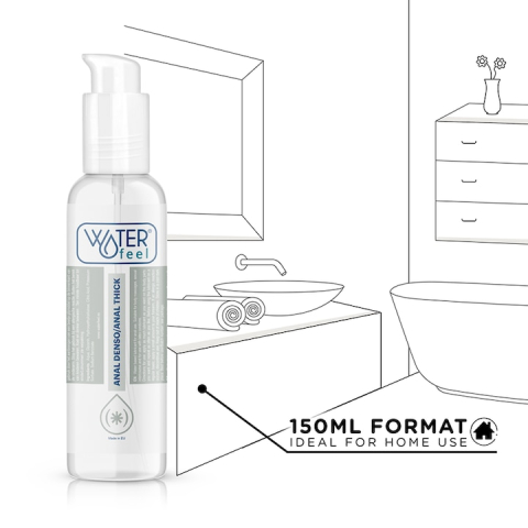 Gel lubrifiant anal, WATERFEEL 150 ml, pe baza de apa, compatibil cu prezervative [2]