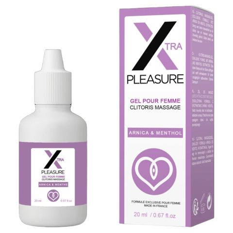 Stimulare - Gel stimulant pentru clitoris, cu efect răcoritor, pentru intensificarea excitației și susținerea orgasmului – X Pleasure, 20 ml