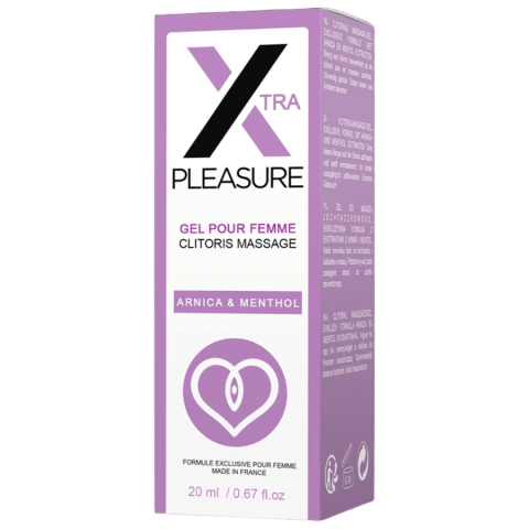 Gel stimulant pentru clitoris, cu efect răcoritor, pentru intensificarea excitației și susținerea orgasmului – X Pleasure, 20 ml [2]