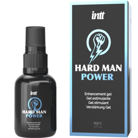 Stimulare - Gel stimulant pentru erecție Hard Man Power, intensifică senzațiile și susține performanța sexuală masculină, aplicator spray, 15 ml