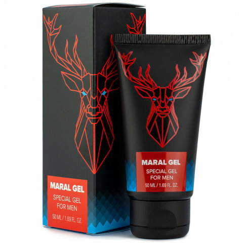 Stimulare - Gel stimulant pentru erecție și fermitate, pentru masajul penisului, Maral Gel, 50 ml