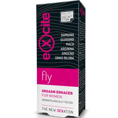 Stimulare - Gel stimulator clitoridian Fly pentru intensificarea sensibilității, efect cald-rece și furnicături, 20 ml
