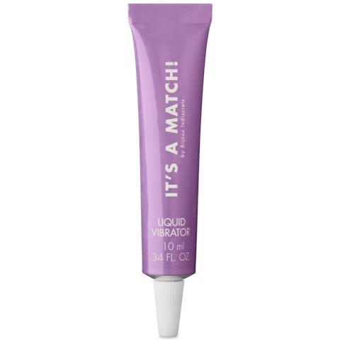 Gel vibrator lichid pentru stimularea clitorisului, cu efect de încălzire și furnicături, It’s a Match, 10 ml [1]