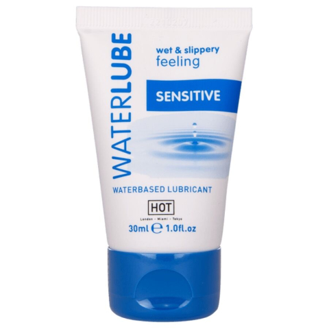Lubrifianți - HOT Water Lube – Lubrifiant intim pe bază de apă cu apă de izvor, 30 ml
