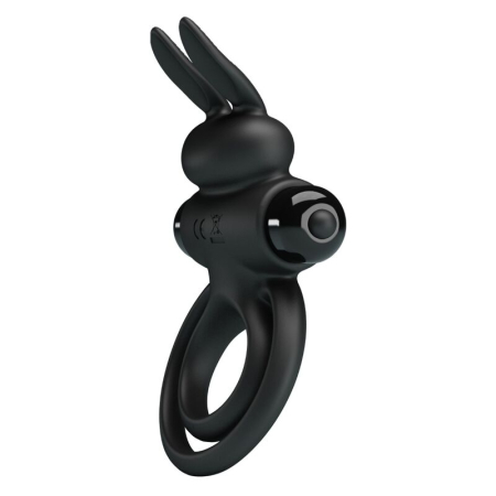 Inel Erectil Vibrator Pretty Love, Silicon, Stimulare, 2.5x3.8cm [2]