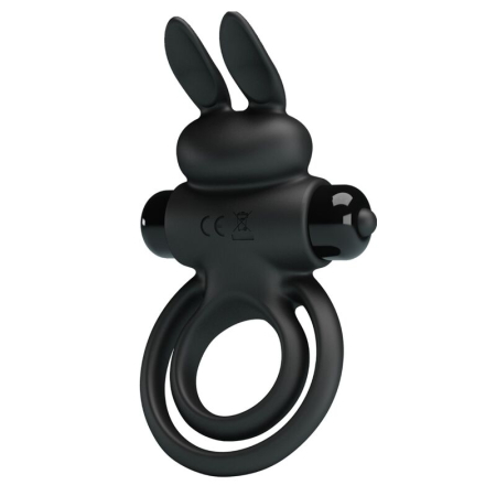 Inel Erectil Vibrator Pretty Love, Silicon, Stimulare, 2.5x3.8cm [1]