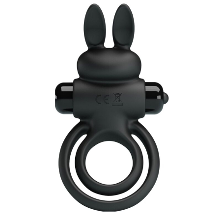 Inele Penis - Inel Erectil Vibrator Pretty Love, Silicon, Stimulare, 2.5x3.8cm