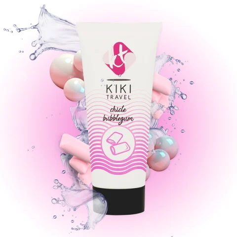 Lubrifianți - Lubrifiant comestibil Bubblegum cu aromă de gumă de mestecat, pe bază de apă, 50 ml