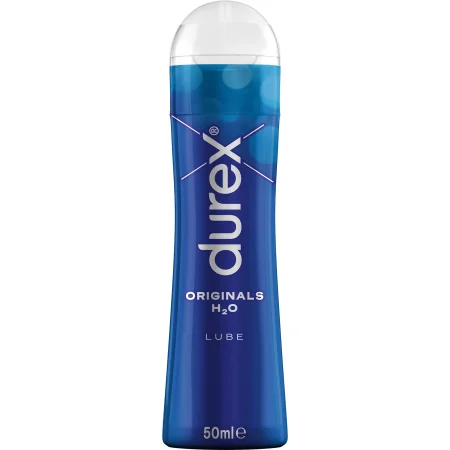 Lubrifianți - Lubrifiant Durex Play Original H2O 50 ml – Pe Bază de Apă, Compatibil cu Prezervative
