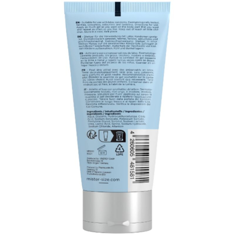Lubrifiant intim BIO pe bază de apă pentru piele sensibilă, prezervative și jucării erotice, 100 ml [1]