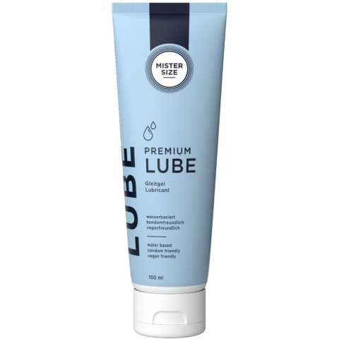 Lubrifianți - Lubrifiant intim pe bază de apă pentru piele sensibilă, prezervative și jucării erotice Premium Lube, 100 ml