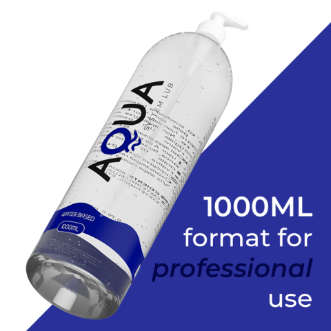 Lubrifiant intim pe bază de apă pentru sex vaginal, anal, oral și jucării erotice, pompă dozatoare, 1000 ml [1]