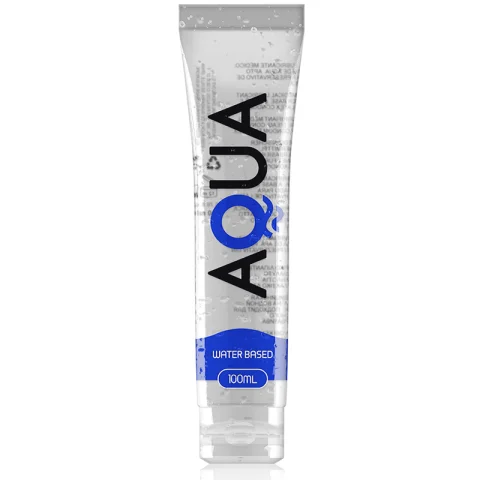 Lubrifiant pe bază de apă Aqua Quality 100 ml – Compatibil cu Prezervative și Jucării Intime